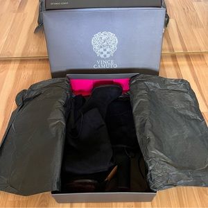 VINCE CAMUTO suede over the knee boots